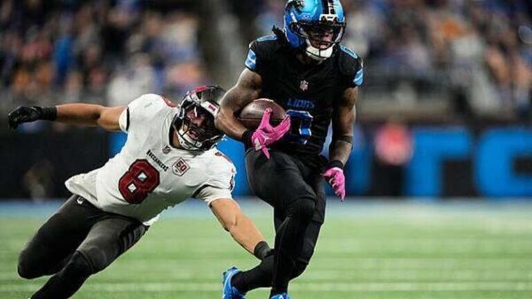 Where to Watch Tampa Bay Buccaneers vs Detroit Lions