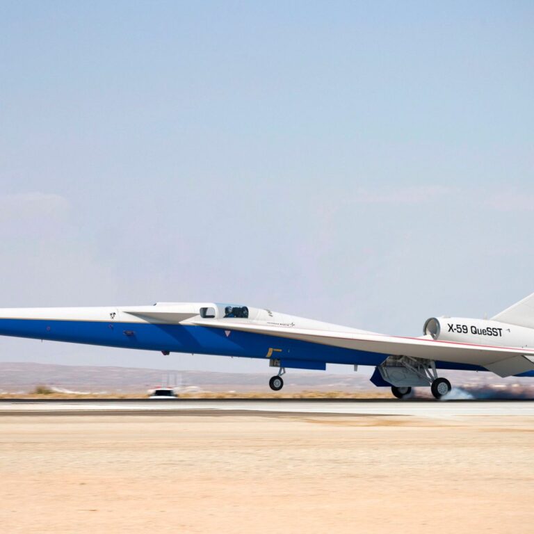 The X-59: Shaping the Future of Supersonic Flight