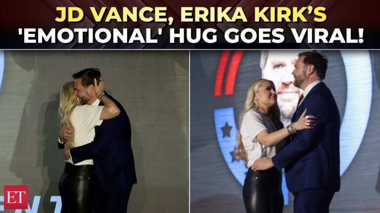The Significance of the Erika Kirk and JD Vance Embrace