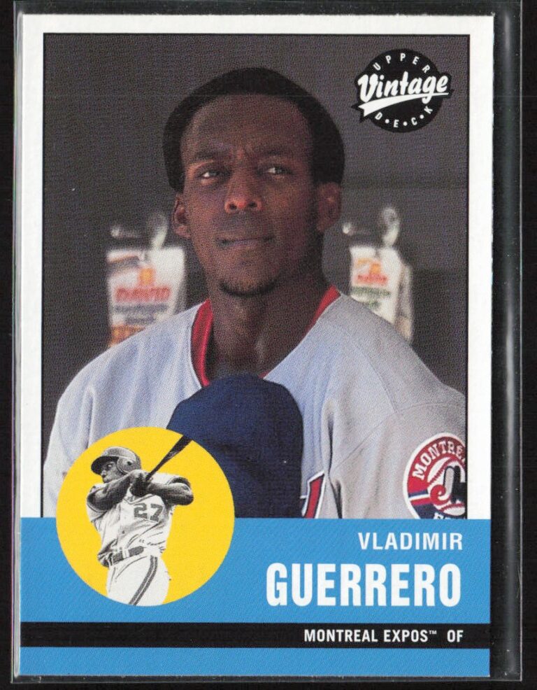 The Legacy of Vladimir Guerrero in Major League Baseball