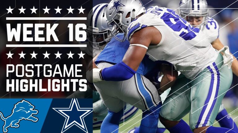Cowboys vs Lions: A Recap of the Thrilling NFL Matchup