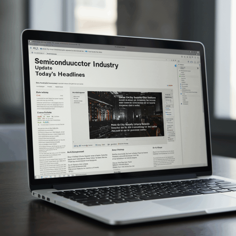 Today’s Key Developments in the Semiconductor Industry
