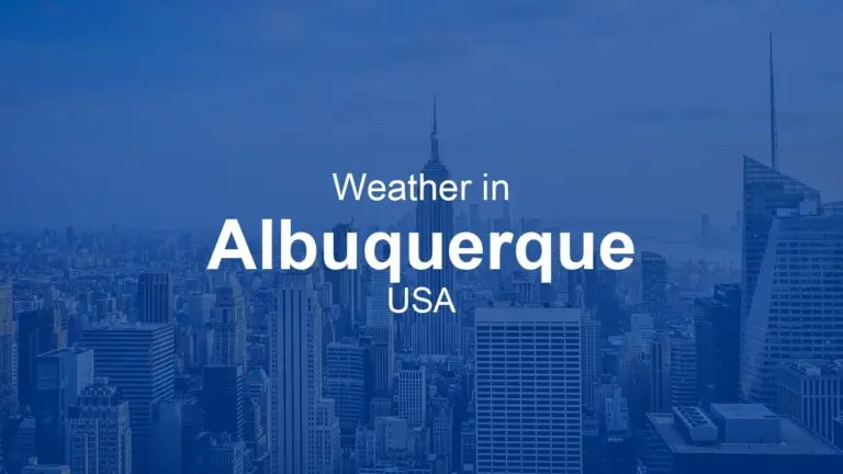 Current Weather Conditions in Albuquerque, New Mexico