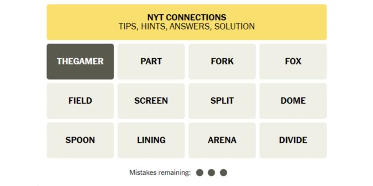 Today’s Connections Hints to Boost Your Puzzle Skills