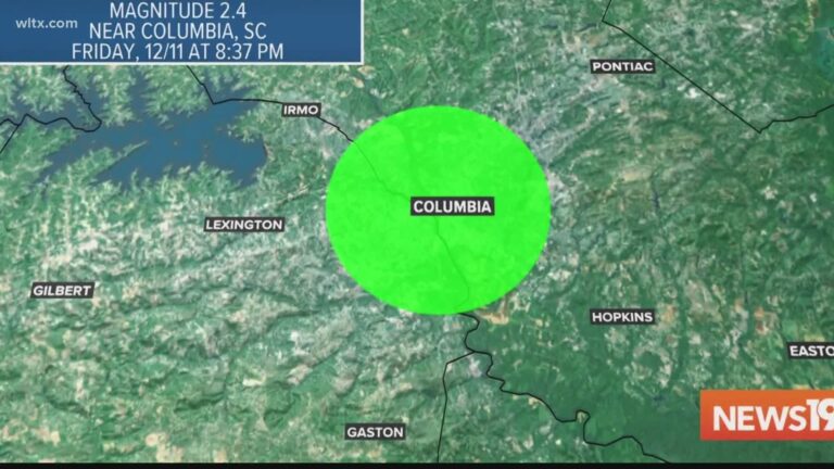 Recent Earthquake Activity in Columbia, SC: What You Need to Know