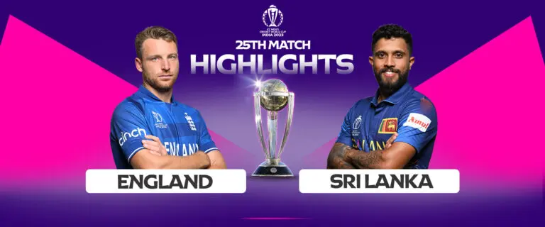 England vs Sri Lanka: A Thrilling Cricket Encounter