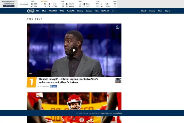 Latest Developments in Fox Sports