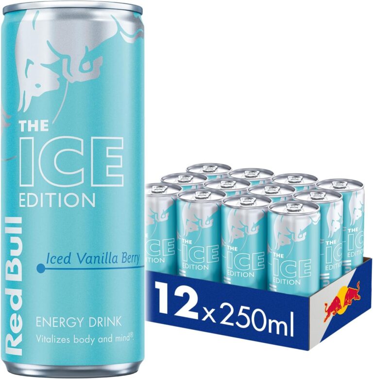 The Refreshing Taste of Iced Vanilla Berry Red Bull