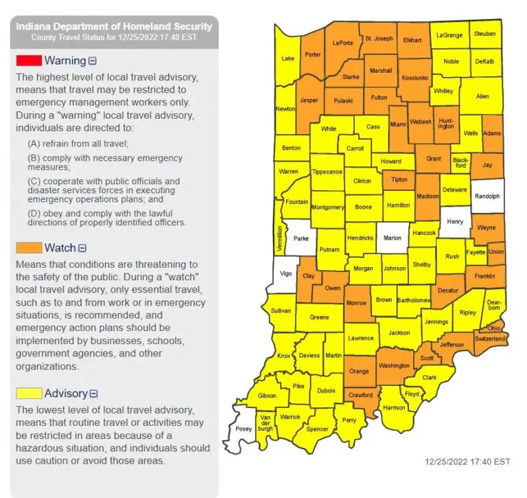 Latest Updates on Marion County Travel Advisory