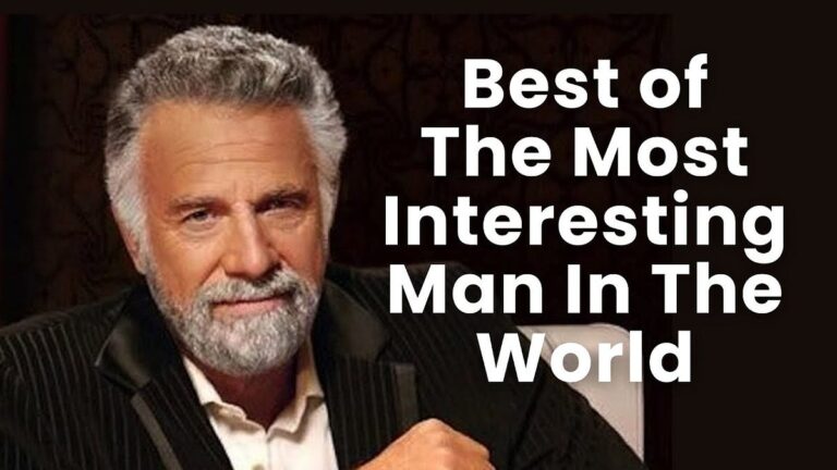 Exploring the Most Interesting Man in the World Phenomenon