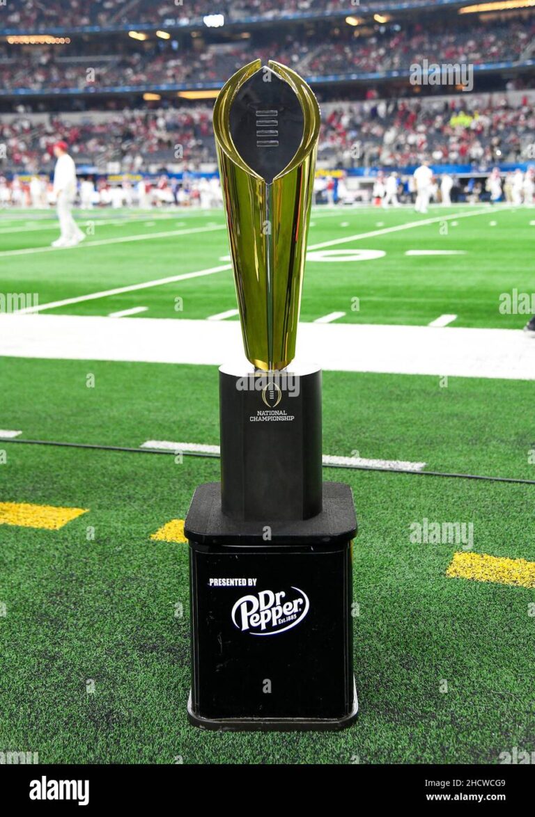 The Significance of the National Championship Trophy in 2023