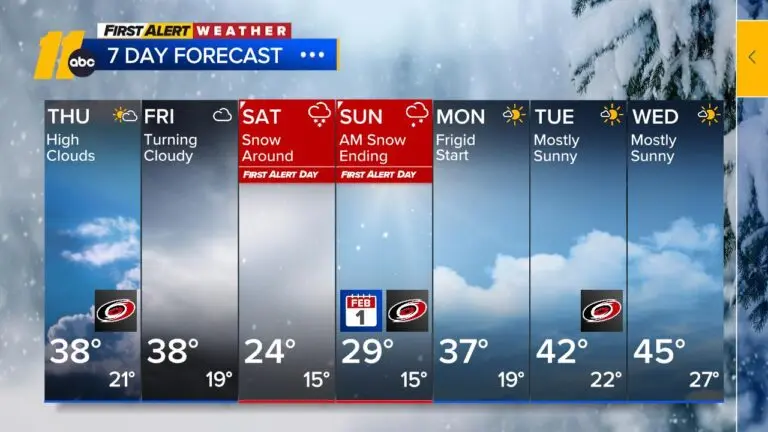 Raleigh Weather: Current Conditions and Forecast