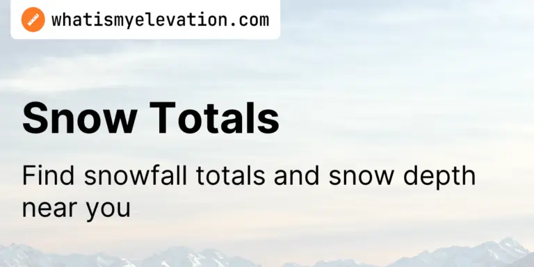 Understanding the Snow Totals Map: Latest Updates and Insights