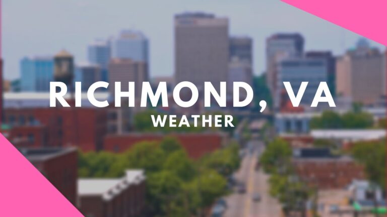 Weather in Richmond, VA: Current Conditions and Forecasts