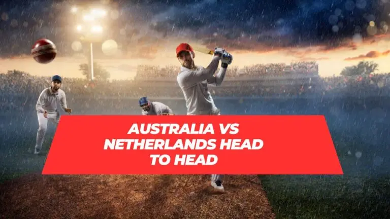The Cricket Rivalry: Australia vs Netherlands