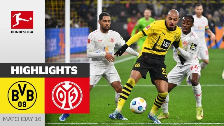 Dortmund vs Mainz: A Thrilling Bundesliga Showdown