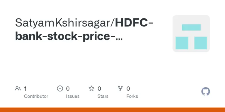 Latest HDFC Bank Stock Price Today: Market Insights