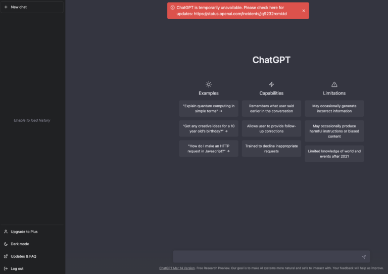 Is ChatGPT Down? Recent Outages Explained
