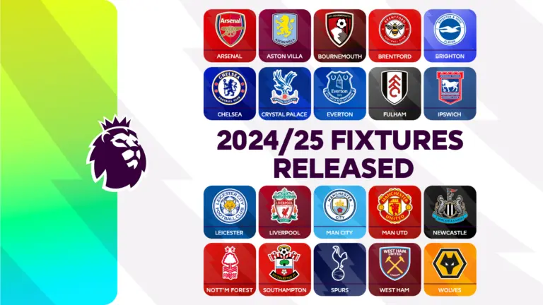 Complete Premier League Schedule for 2023-2024 Season