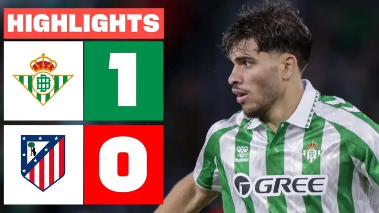 Real Betis vs Atlético Madrid: A Thrilling Encounter
