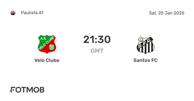 Santos vs Velo Clube: A Thrilling Showdown in Brazilian Football