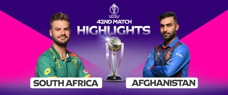 South Africa vs Afghanistan: A Thrilling Cricket Encounter