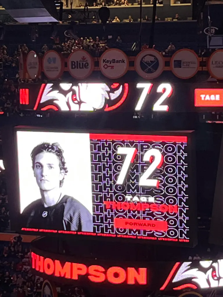 Tage Thompson: A Promising Talent in the NHL