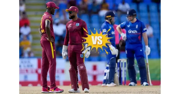 Current Standings of West Indies and England Cricket Teams