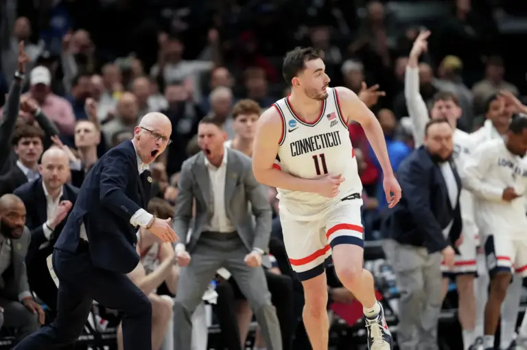 Alex Karaban Leads UConn Huskies to Victory Over Michigan State