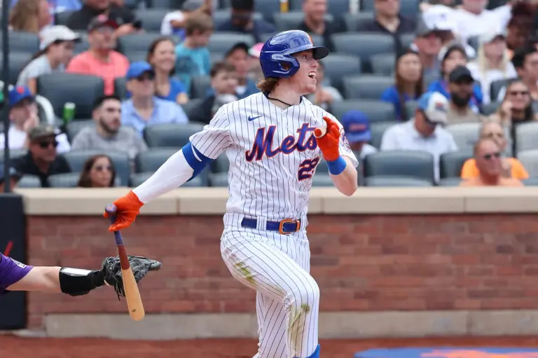 Brett Baty Shines with Key Triple Against Pirates