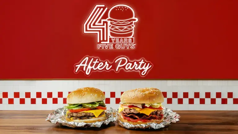 Five Guys BOGO Deal: Celebrating 40 Years with a Special Offer
