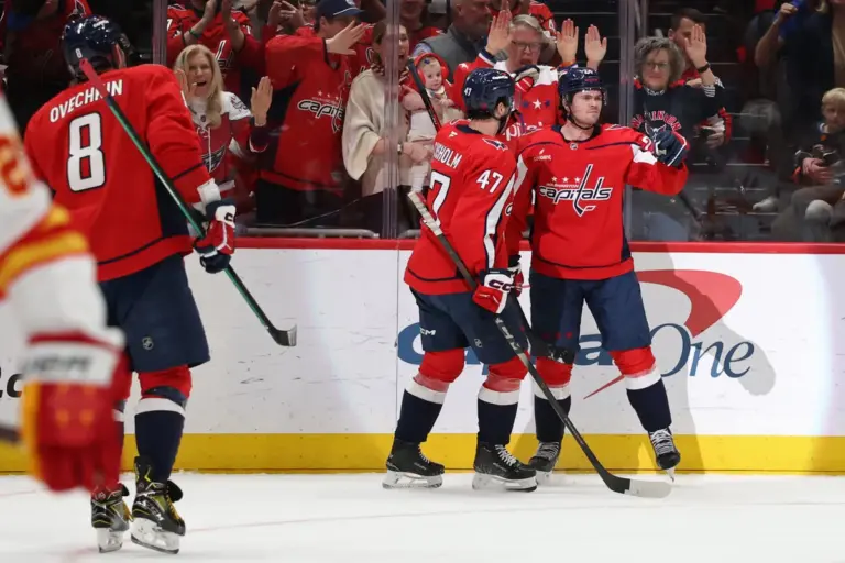 Flames vs Capitals: Capitals Secure Victory with a 7-3 Win