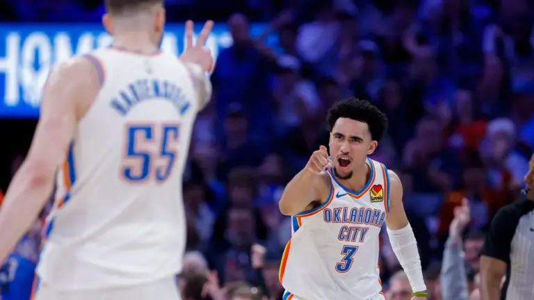 Get out: Oklahoma City Thunder  on Top Against Minnesota Timberwolves