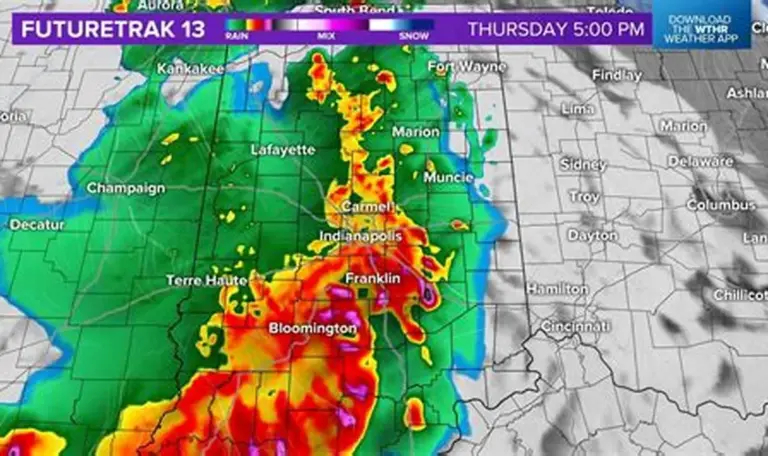 Indianapolis Weather: Tornado Watch Issued as Severe Storms Approach