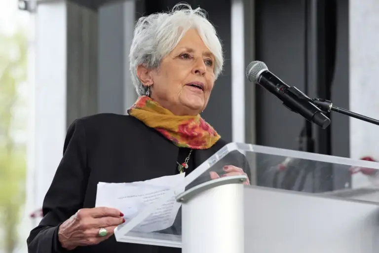 Joan Baez Joins Protests at the Kennedy Center