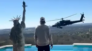kid rock apache helicopter — US news