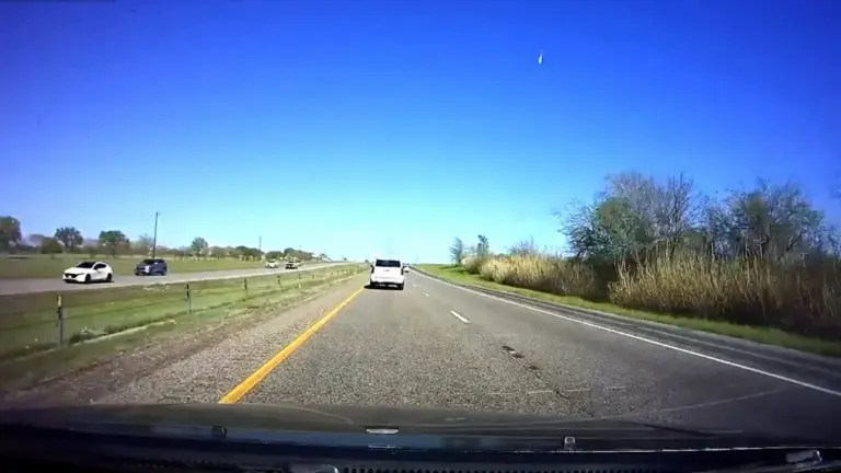 Meteorite Breaks Apart Over Houston, Texas
