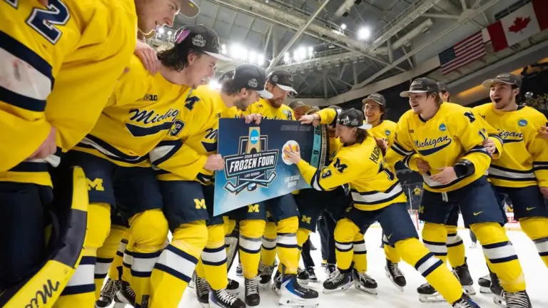 Michigan Hockey Advances to NCAA Record 29th Frozen Four