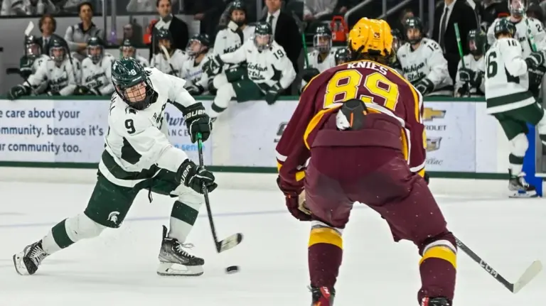 MSU Hockey Faces Heartbreaking Overtime Loss to Wisconsin