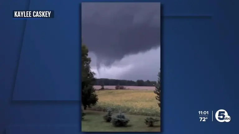 Ohio Tornado Warnings Issued as Severe Weather Approaches