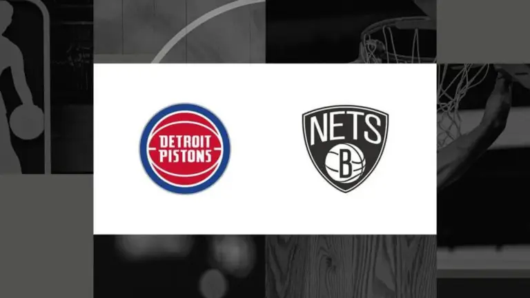 Pistons vs nets