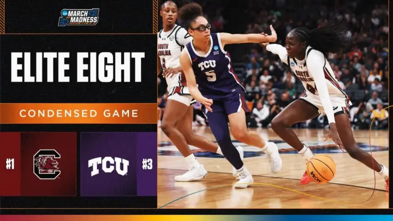 Tcu vs south carolina: South Carolina Dominates TCU in Elite Eight Showdown