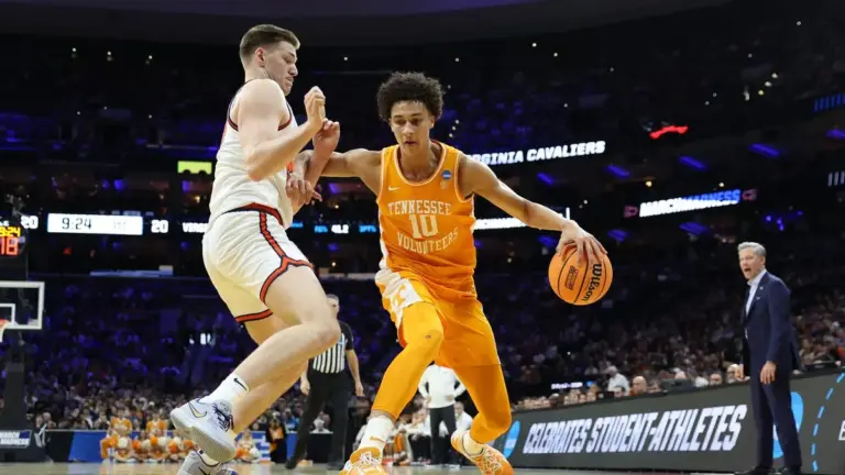 Tennessee vs Virginia: Tennessee Advances to Sweet 16 with 79-72 Victory