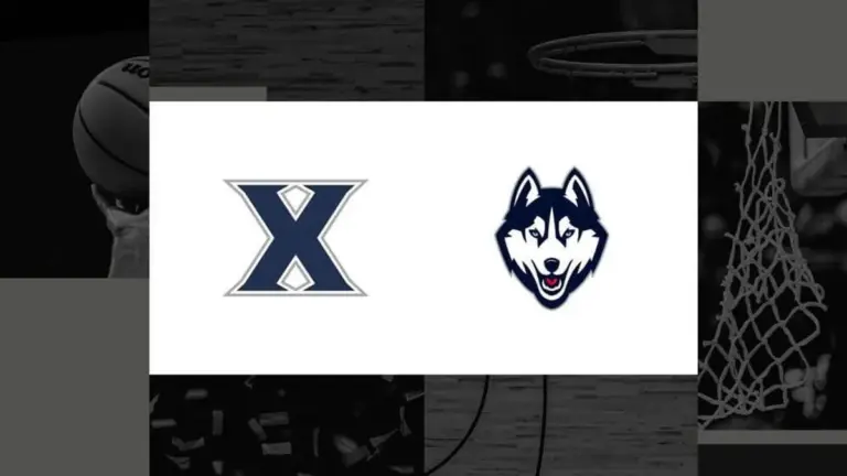 Xavier vs uconn