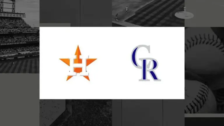 Astros vs Rockies: A Crucial Matchup at Coors Field