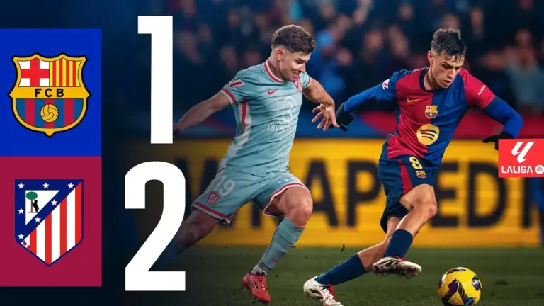 Atlético Madrid vs Barcelona: A Dramatic Clash in the Champions League
