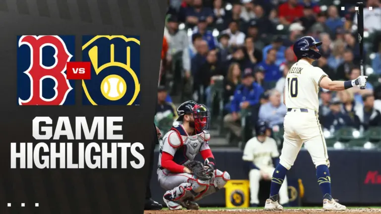 Brewers vs Red Sox: A Clash at Fenway Park