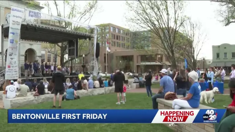 First Friday: A Community Celebration in Bentonville Square