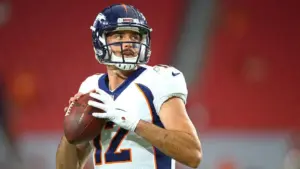 former denver broncos first round pick paxton lynch suffered a season ending lcl injury during an arena football comeback attempt with the colorado spartans — US news