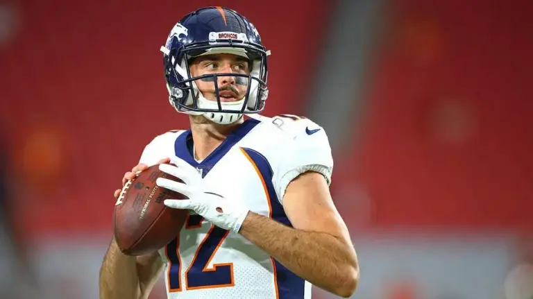 Former Denver Broncos first round pick Paxton Lynch suffered a season ending LCL injury during an arena football comeback attempt with the Colorado Spartans